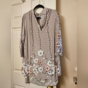 Honeyme purple blouse XXL